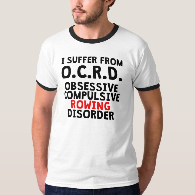 Camiseta Desorden obsesivo del Rowing (Anverso)