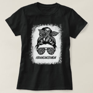 Camiseta Desordenada conciencia sobre el cáncer de cerebro
