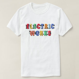 Camiseta desordenada Electric Works™