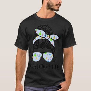 Camiseta Desordenado Bun Custodian Life Hair Glasses de vue