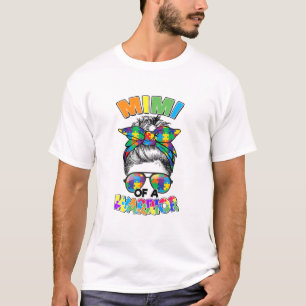 Camiseta Desordenado Bun Mimi De Autismo Guerrero Rompe El 