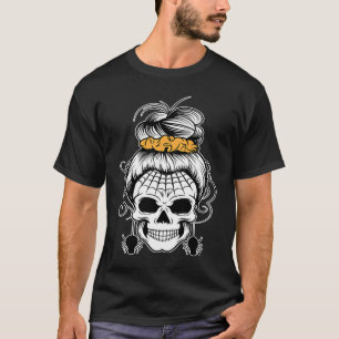Camiseta Desordenado grupo femenino halloween de Spider Sku