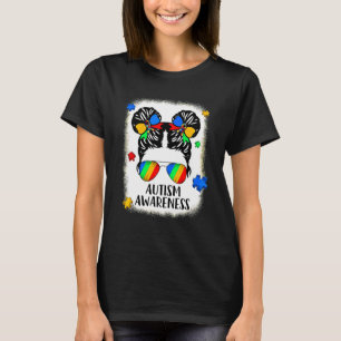 Camiseta Desordenado rompecabezas Pieza Autismo Conciencia