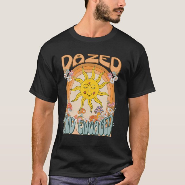 Camiseta Desorientada Y Comprometida Fiesta De Despedida De (Anverso)