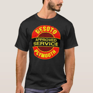 Camiseta Desoto Service Plymouth Gas Retro Classic T-Shirt
