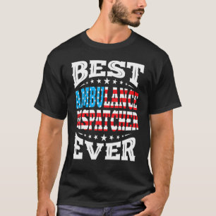Camiseta Despachador de ambulancia 4 de julio Usa Americ