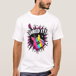 Camiseta ¡Despedazado! Guitar Hero Pop Art