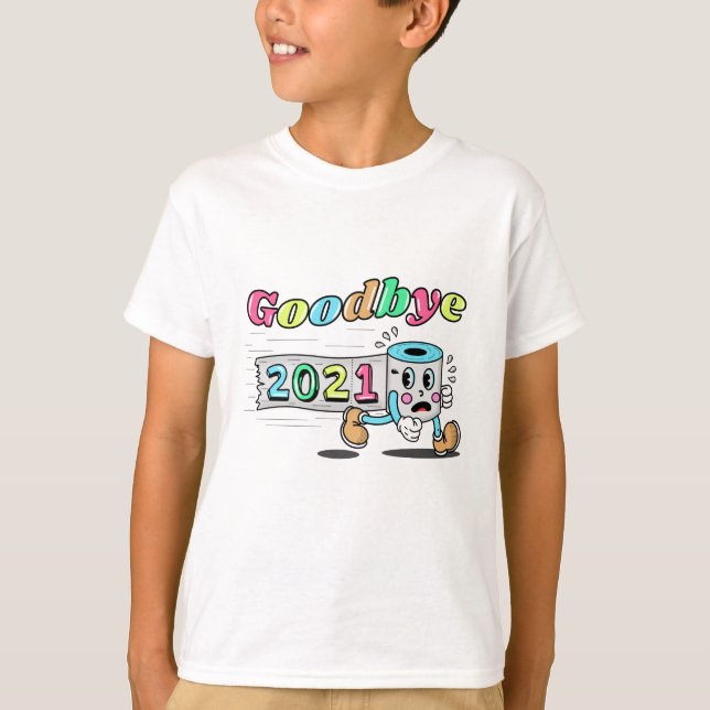 Camiseta Despedida 2021 Rollo de papel higiénico (Anverso)