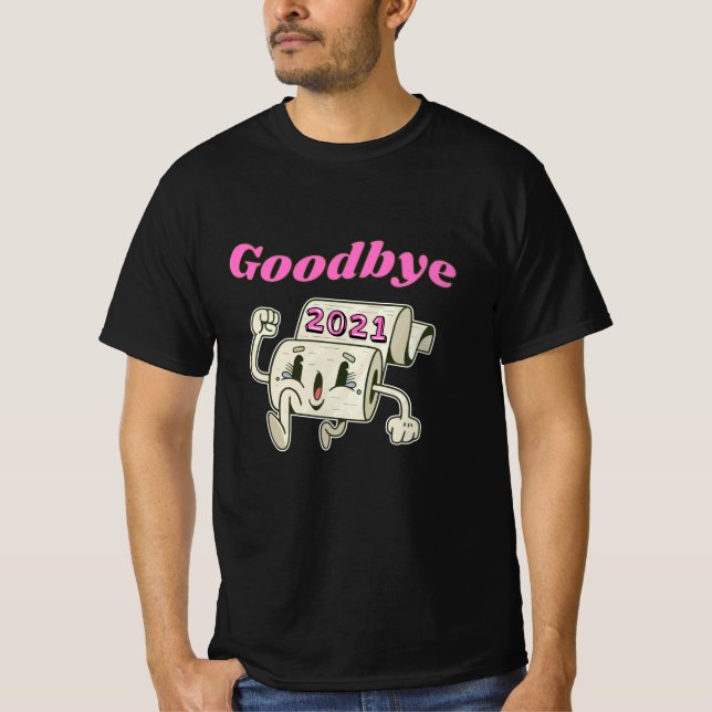 Camiseta Despedida 2021 Rollo de papel higiénico (Anverso)