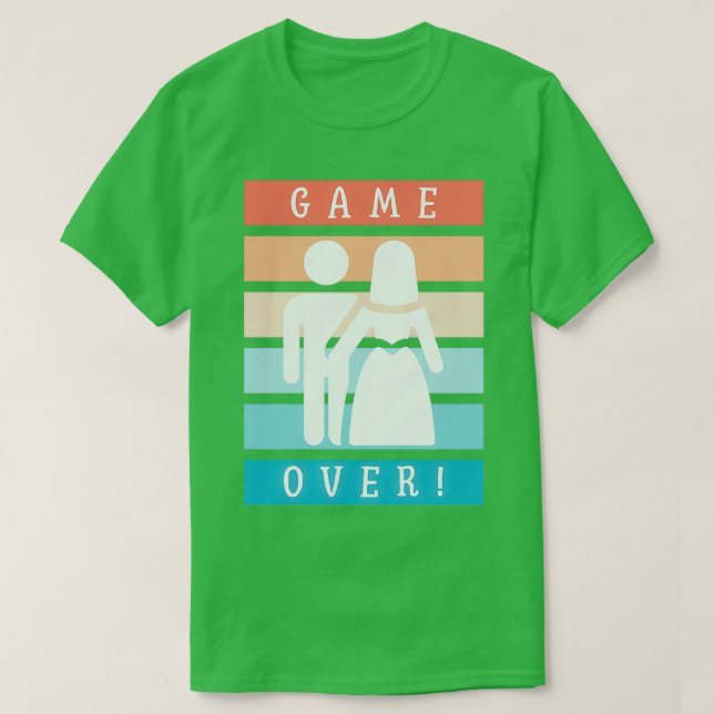 Camiseta Despedida de soltera 2: Game Over (Diseño del anverso)