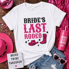 Camiseta Despedida de soltera al estilo western de la novia