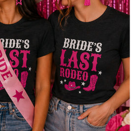 Camiseta Despedida de soltera al estilo western de la novia