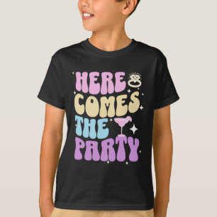 Camiseta Despedida de soltera Aquí viene la fiesta Novia