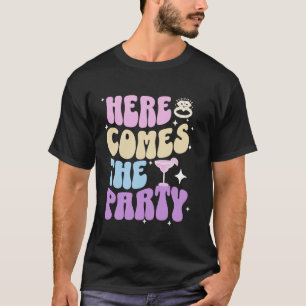 Camiseta Despedida de soltera Aquí viene la fiesta Novia Br