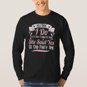 Camiseta Despedida de soltera Boda Casada Soltero Novia Fie