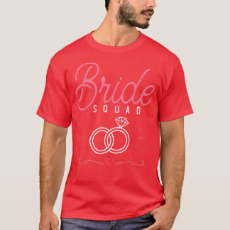 Camiseta Despedida de soltera boda novia squad matrimonio n