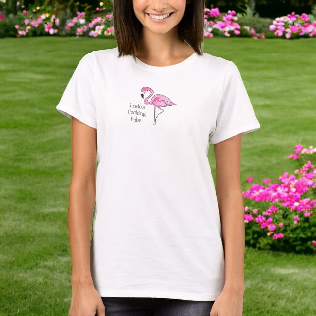 Camiseta Despedida de Soltera Bridesmaid Flocking Tribu (Subido por el creador)