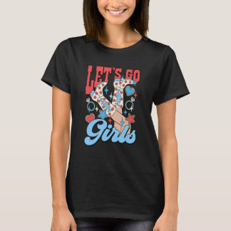 Camiseta Despedida de soltera de chicas Vamos 4 de julio Pa