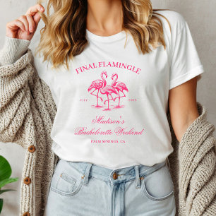 Camiseta Despedida de soltera de Flamingle Flamenco Final