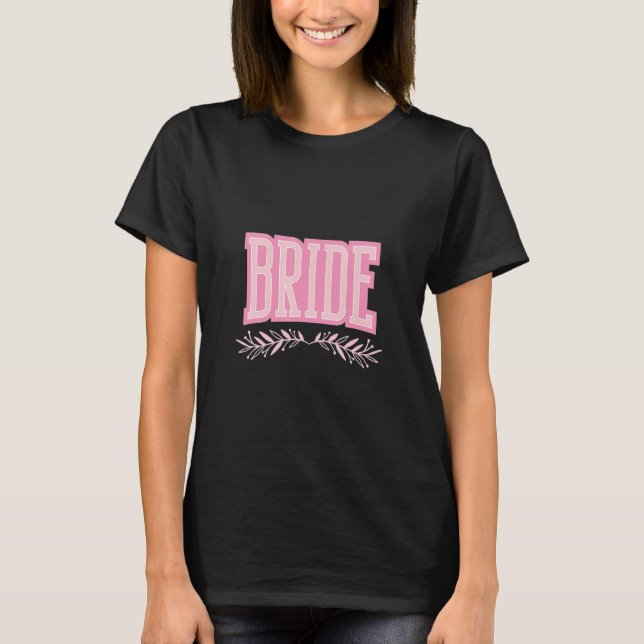 Camiseta Despedida de soltera de la novia (Anverso)