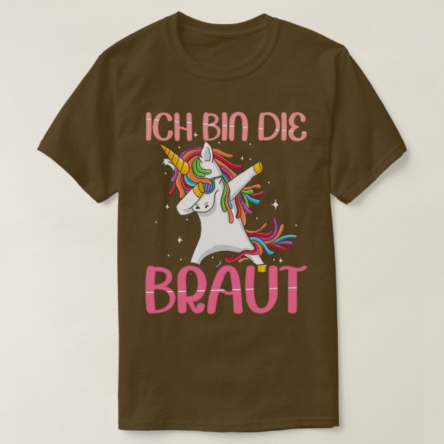 Camiseta Despedida de soltera de la novia 1 (Diseño del anverso)