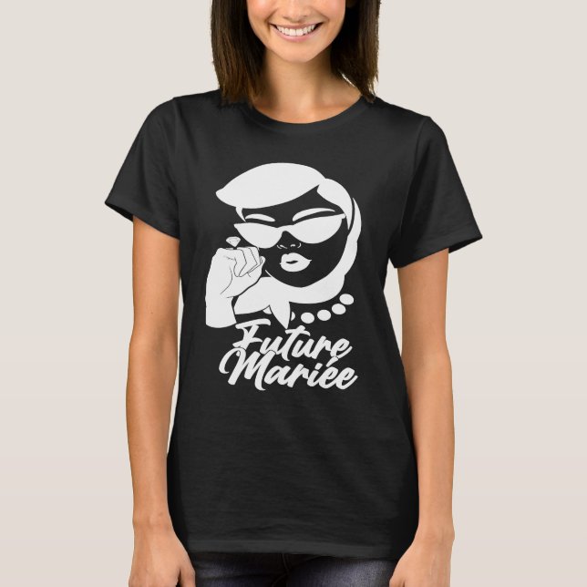 Camiseta Despedida de soltera de la novia dama de honor fut (Anverso)