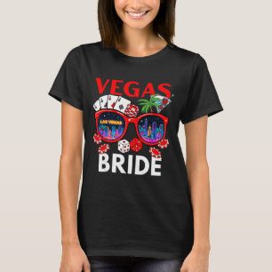 Camiseta Despedida de soltera de Vegas Wedding Bride-Squad 