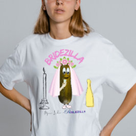 Camiseta Despedida de soltera divertida y encurtida de Brid