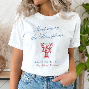 Camiseta Despedida de soltera en The Hamptons