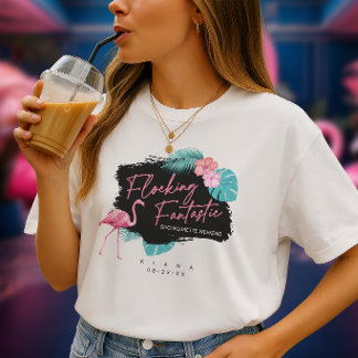 Camiseta Despedida de soltera Flamingo Flockeante Fantástic