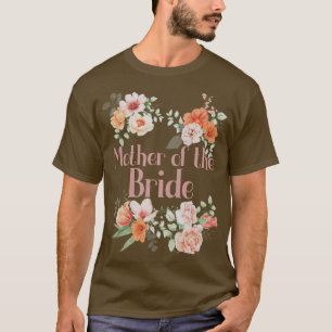 Camiseta Despedida de soltera flores ducha nupcial Madre de