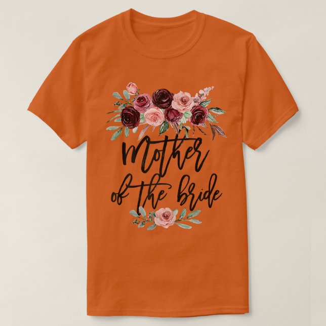 Camiseta Despedida de soltera para la novia Mamá Madre de l (Diseño del anverso)