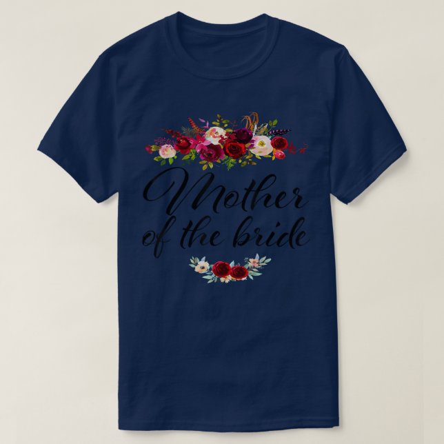 Camiseta Despedida de soltera para mamá de la novia Madre d (Diseño del anverso)