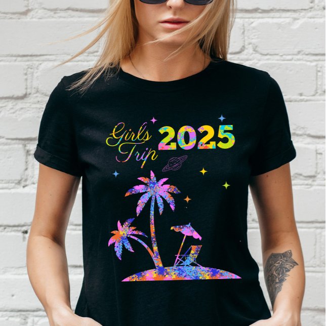 Camiseta Despedida de Soltera Personalizada Chica Viaje 202 (Subido por el creador)