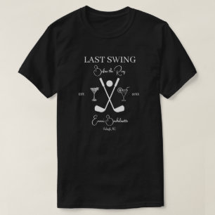 Camiseta Despedida de Soltera Personalizada Último Swing An