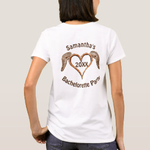 Camiseta Despedida de soltera rústica