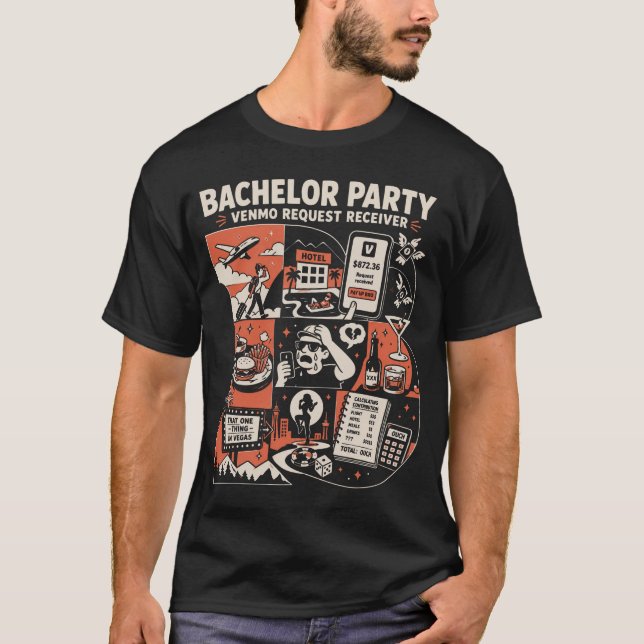 Camiseta Despedida de soltero (Anverso)