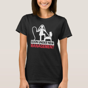 Camiseta Despedida de soltero Bodas bajo nueva dirección