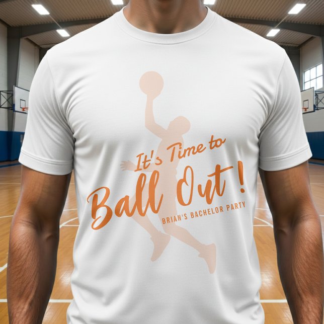 Camiseta Despedida de Soltero de Baloncesto Es Hora de Darl (Subido por el creador)