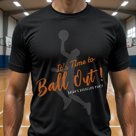 Camiseta Despedida de Soltero de Baloncesto Es Hora de Triu