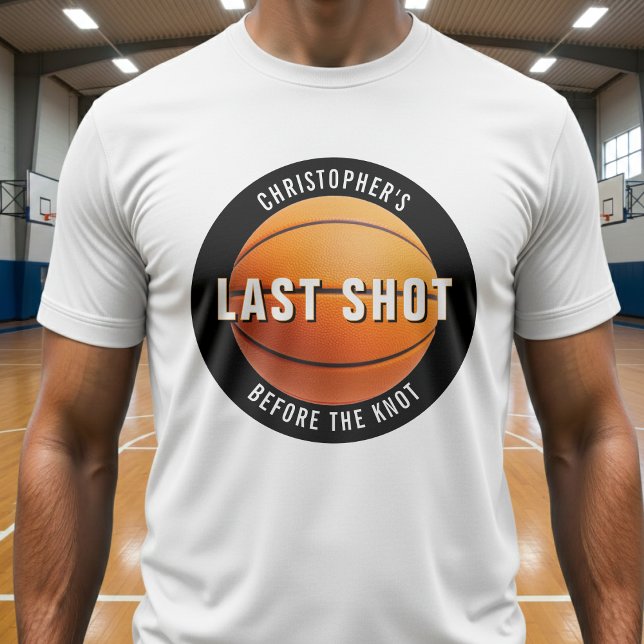 Camiseta Despedida de Soltero de Baloncesto Último Tiro Ant (Subido por el creador)