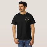 Camiseta Despedida de Soltero de Golf Divertida Último Swin<br><div class="desc">¡Viva la fiesta! Esta camiseta personalizada de soltero con diseño donde estaría el bolsillo es divertida,  elegante y perfecta para los padrinos en un fin de semana de golf.</div>