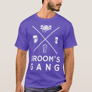Camiseta Despedida de soltero de la pandilla del novio