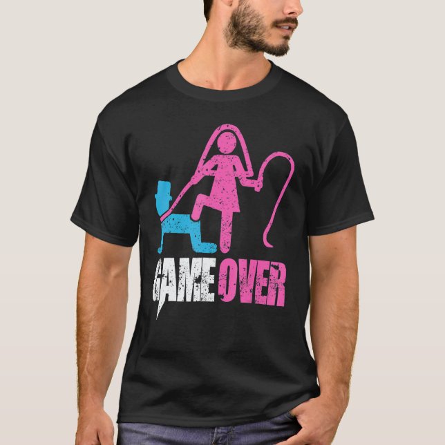 Camiseta Despedida de Soltero de Novia y Novio en Boda Game (Anverso)