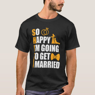 Camiseta Despedida de soltero del marido de la boda novio 1
