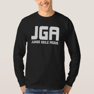 Camiseta Despedida de soltero diciendo JGA chico genial Ass