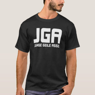 Camiseta Despedida de soltero diciendo JGA chico genial Ass