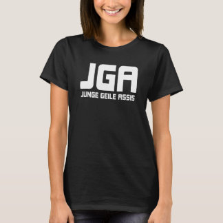 Camiseta Despedida de soltero diciendo JGA chico genial Ass
