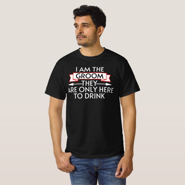 Camiseta Despedida de soltero divertida  (Anverso completo)