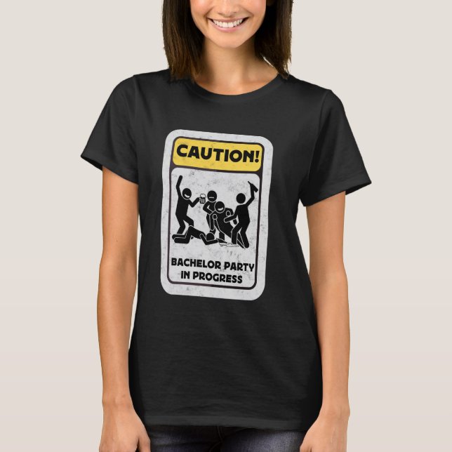 Camiseta Despedida de Soltero en Curso Fiesta de Solteros E (Anverso)
